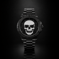 AR WRIST Skull Diver Black Edition
